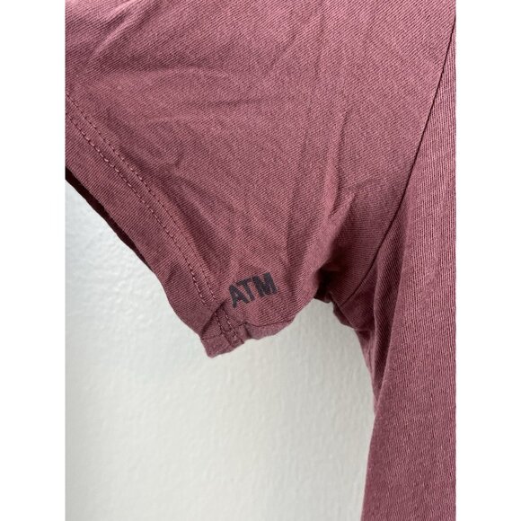 ATM Anthony Thomas Melillo Women’s V-neck Tee Sz M 100% Cotton - Picture 2 of 7